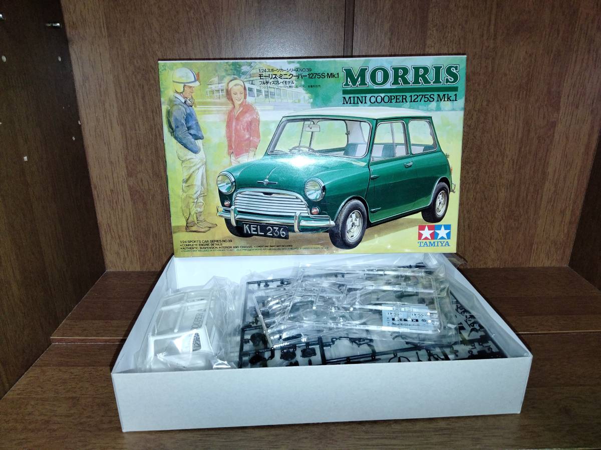 送込【Tamiya タミヤ】1／24 Morris Mini Cooper モーリス・ミニクーパー