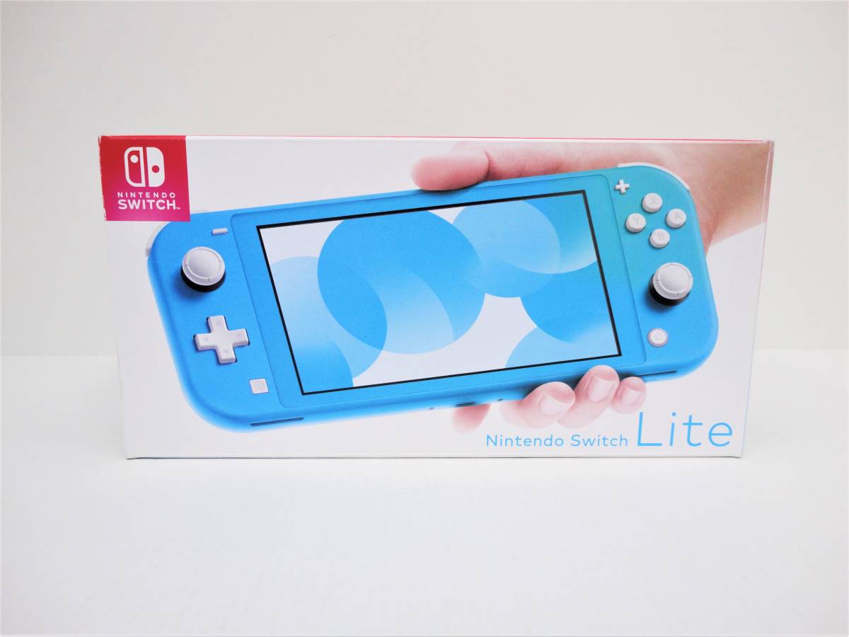 1円スタート】ジャンク Nintendo SWITCH Lite ターコイズ 本体 AC