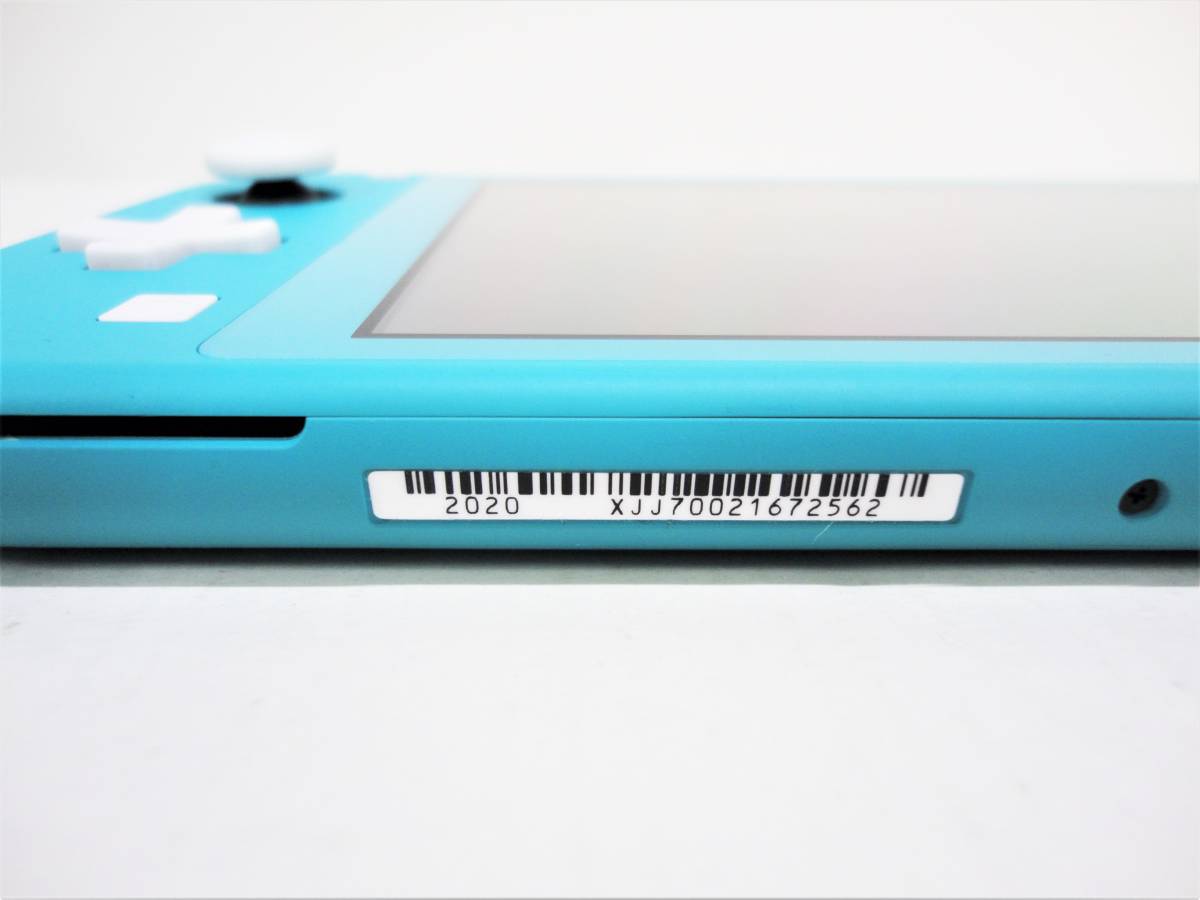 1円スタート】ジャンク Nintendo SWITCH Lite ターコイズ 本体 AC