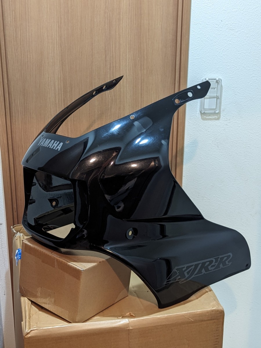 XJR1200R ヤマハ アッパーカウル ステー 割れ無し 中古 XJR1200R 純正 フロントアッパーカウル 大人気，SALE ＺＸ－１４Ｒ 中古