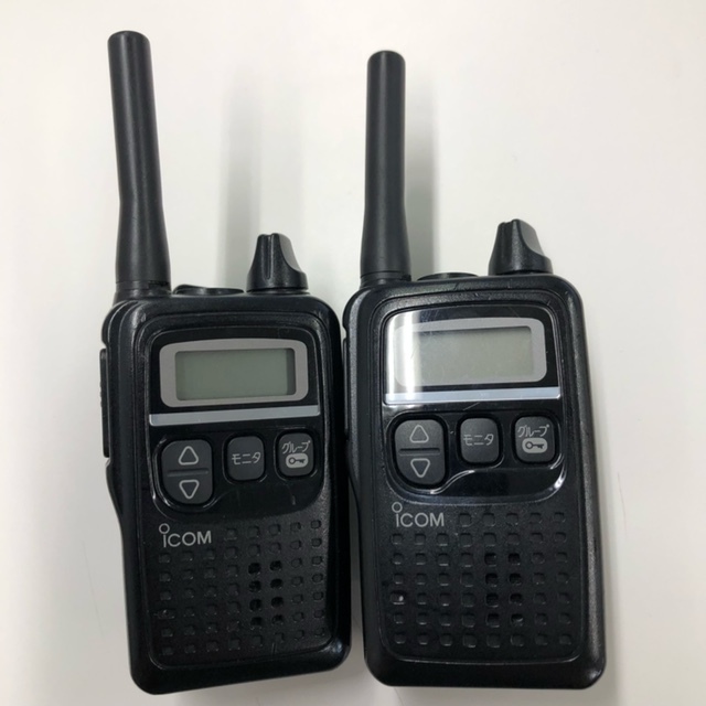 icom 特定小型トランシーバー IC-4300 2台Set！ ブラック