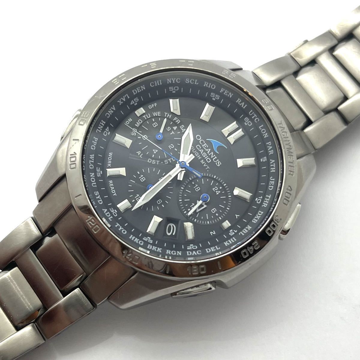 オシアナス カシオ OCW-T600 OCEANUS CASIO メンズ チタン 電波 腕時計 