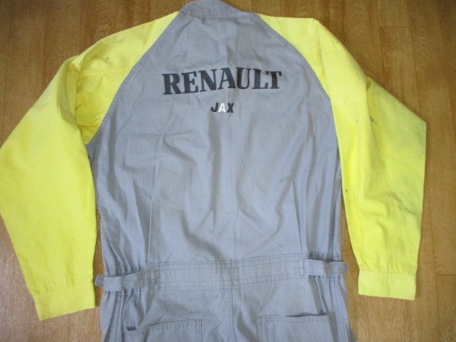  ルノー RENAULT F1 刺繍ロゴ入り 作業ツナギ サイズLL(つなぎ)｜売買されたオークション情報、yahooの商品情報をアーカイブ公開 - オークファン つなぎ