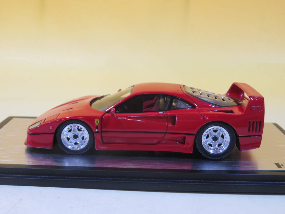 ③レッドラインモデルズ 1/43 フェラーリ F40 #40 ル マン 1995(Red