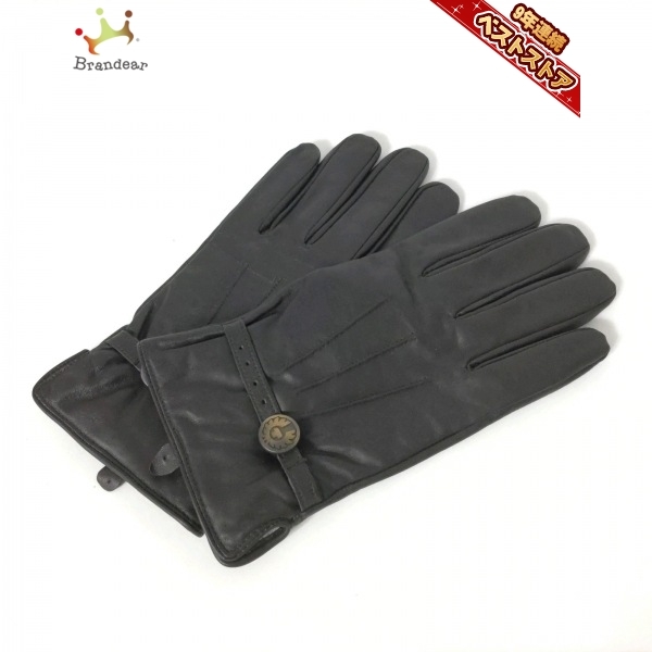 ベルスタッフ BELSTAFF - ペレペレ レザー ダークブラウン メンズ 手袋