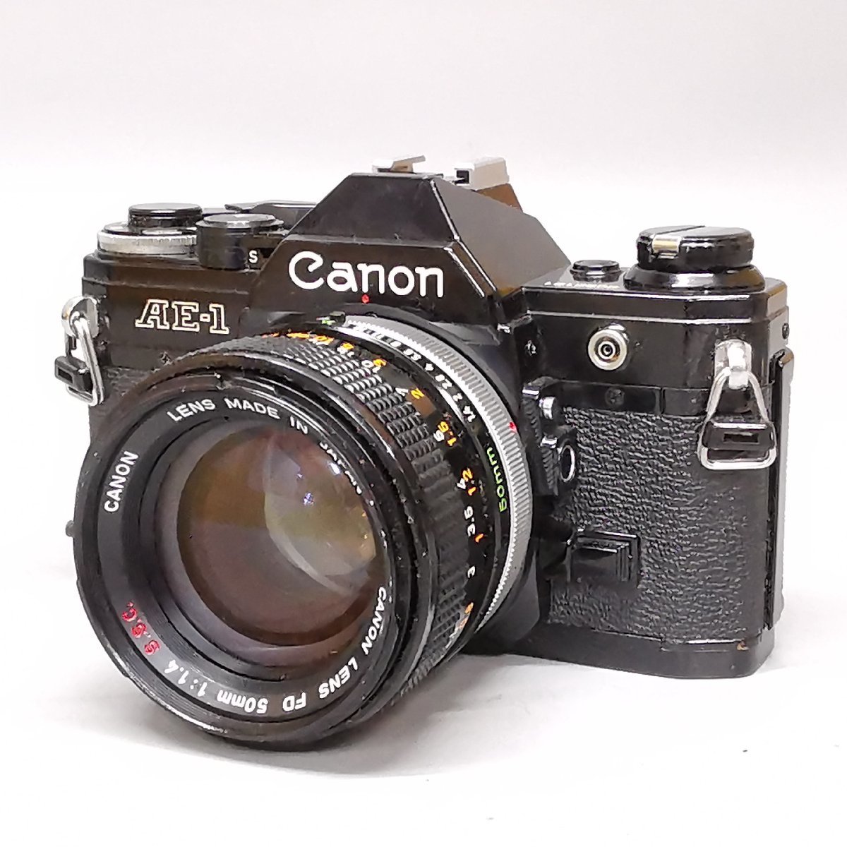 動作品 Canon AE-1 / FD 50mm F1.4 S.S.C. キヤノン 一眼レフ フィルム