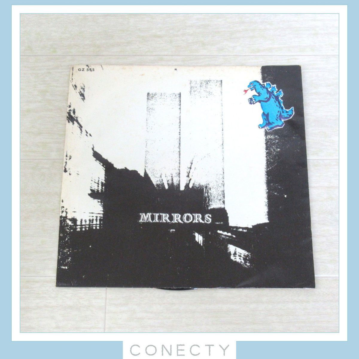 Crack! Gozira Records ゴジラレコード 東京ロッカーズ レコード EP】MIRRORS ミラーズ 「衝撃X/ミラーズ」 GOZIRA RECORDS