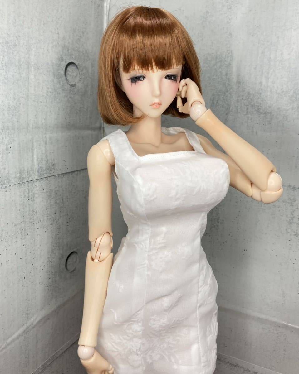 ◇猫耳亭◇ 盛夏の白ワンピ G胸C2胸対応 angel philia vmf50 オビツ50 