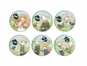 狼と香辛料 狼と香辛料 缶バッジ コンプリートBOX 缶バッジ 全6種