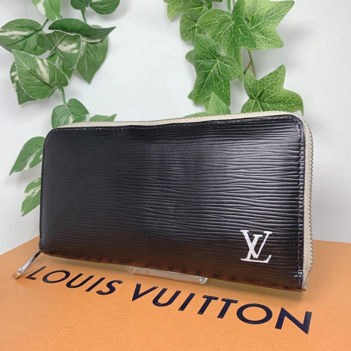 1円 ルイヴィトン LOUIS VUITTON エピ ジッピー ラウンドファスナー 長 