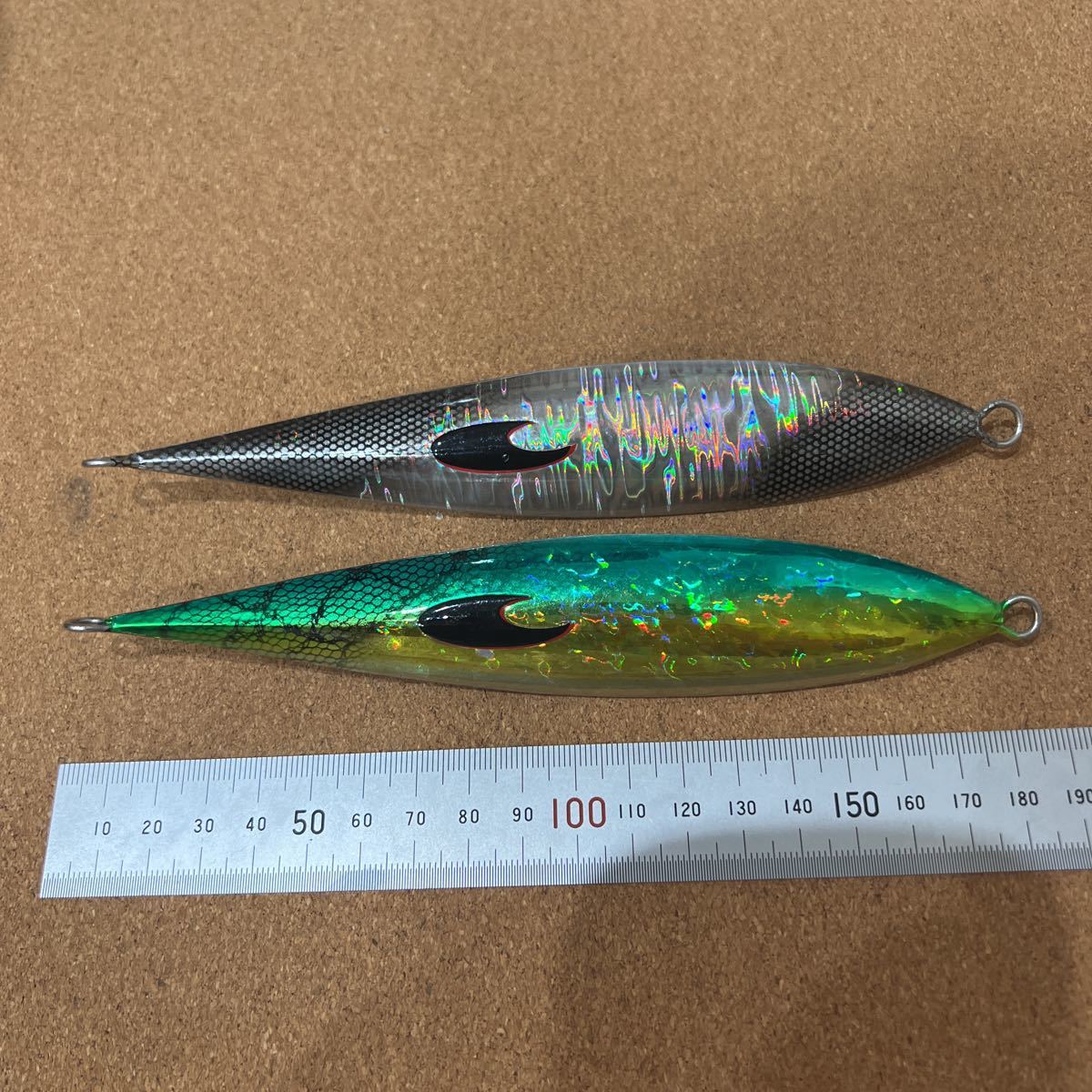 J-8 中古美品 希少 Current カレント ジーク 330 ZEEK 330 ２本セット 　実測326g.324g オフショア 船 青物 ジギングに その他同梱可！！