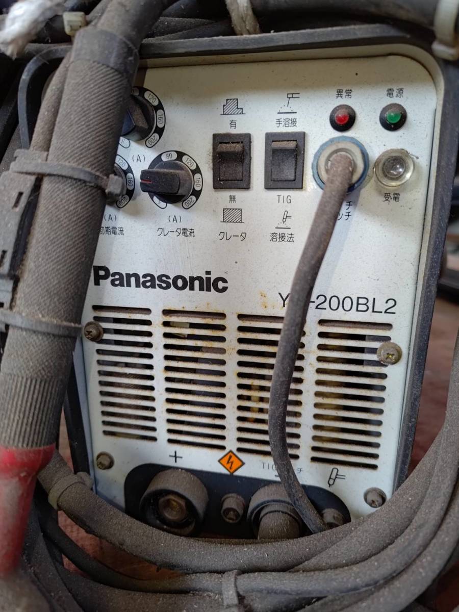 TIG溶接機　Panasonic　YC-200BL2　通電確認済　200V　兵庫発_1