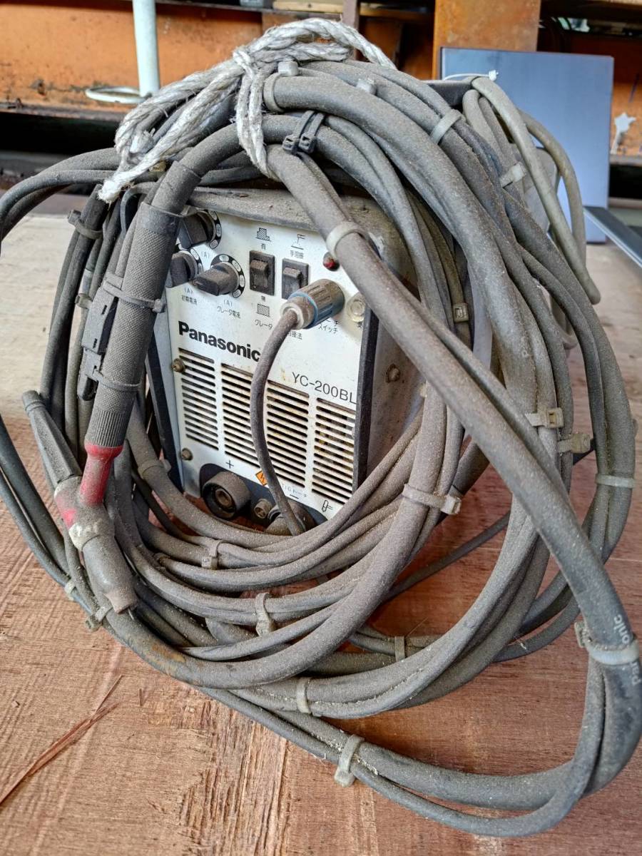 TIG溶接機　Panasonic　YC-200BL2　通電確認済　200V　兵庫発_4