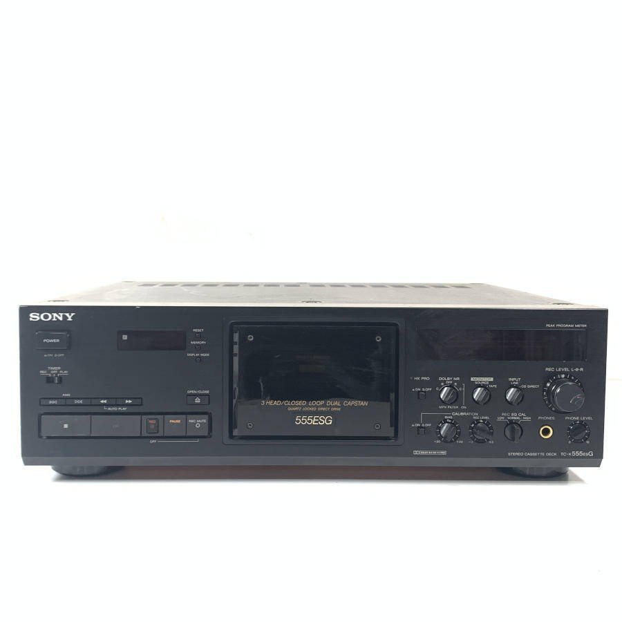 SONY TC-K555ESG カセットデッキ 美品 ソニー TC-K555ESG カセットデッキ your - 0 SONY ソニー TC-K555ESG
