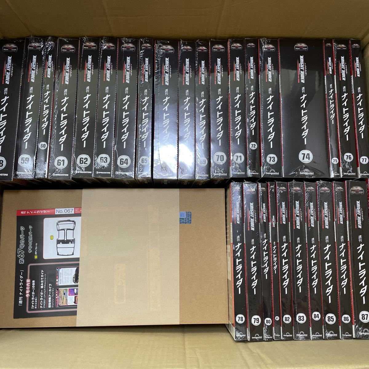 1〜110号 全巻セット デアゴスティーニ 1/8 週刊 ナイトライダー 