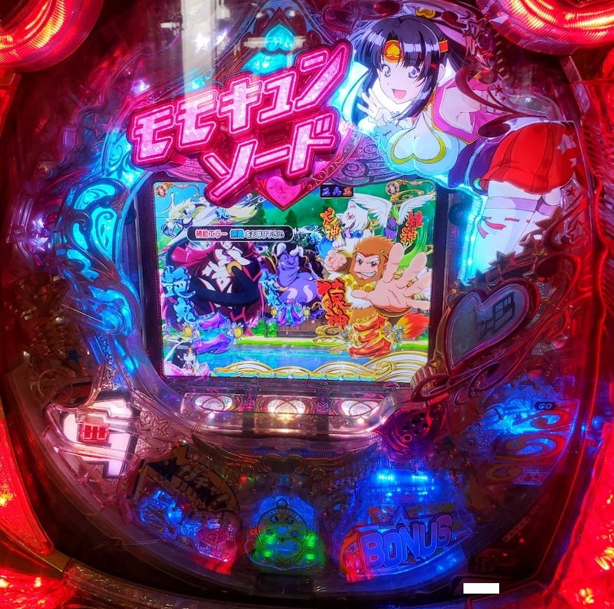 送料1830円～ 西陣 CRモモキュンソード3 MA 1/199.8 パチンコ 盤面