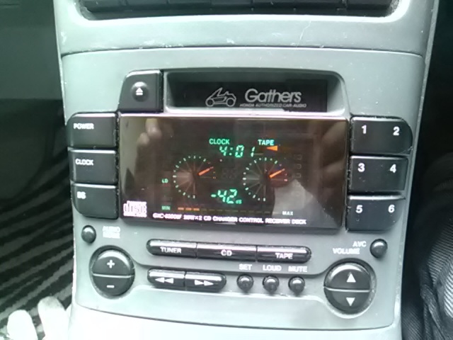 ホンダ ビート PP1 純正スカイサウンドデッキ 純正オーディオ Gathers