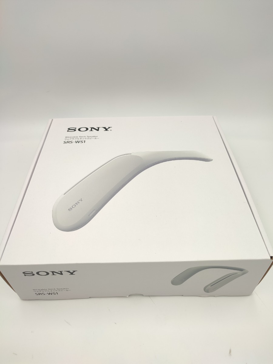 SONY ソニー ウェアラブルネックスピーカー SRS-WS1 2302-3 オーディオ