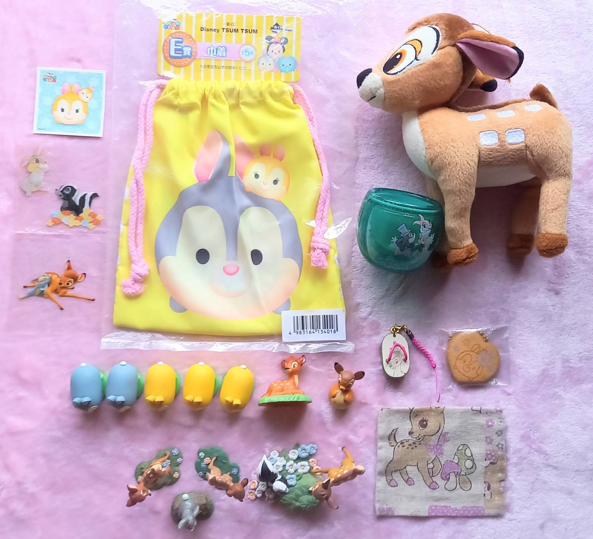 格安スタート!ディズニーバンビ、とんすけ、ミスバニーグッズ19点