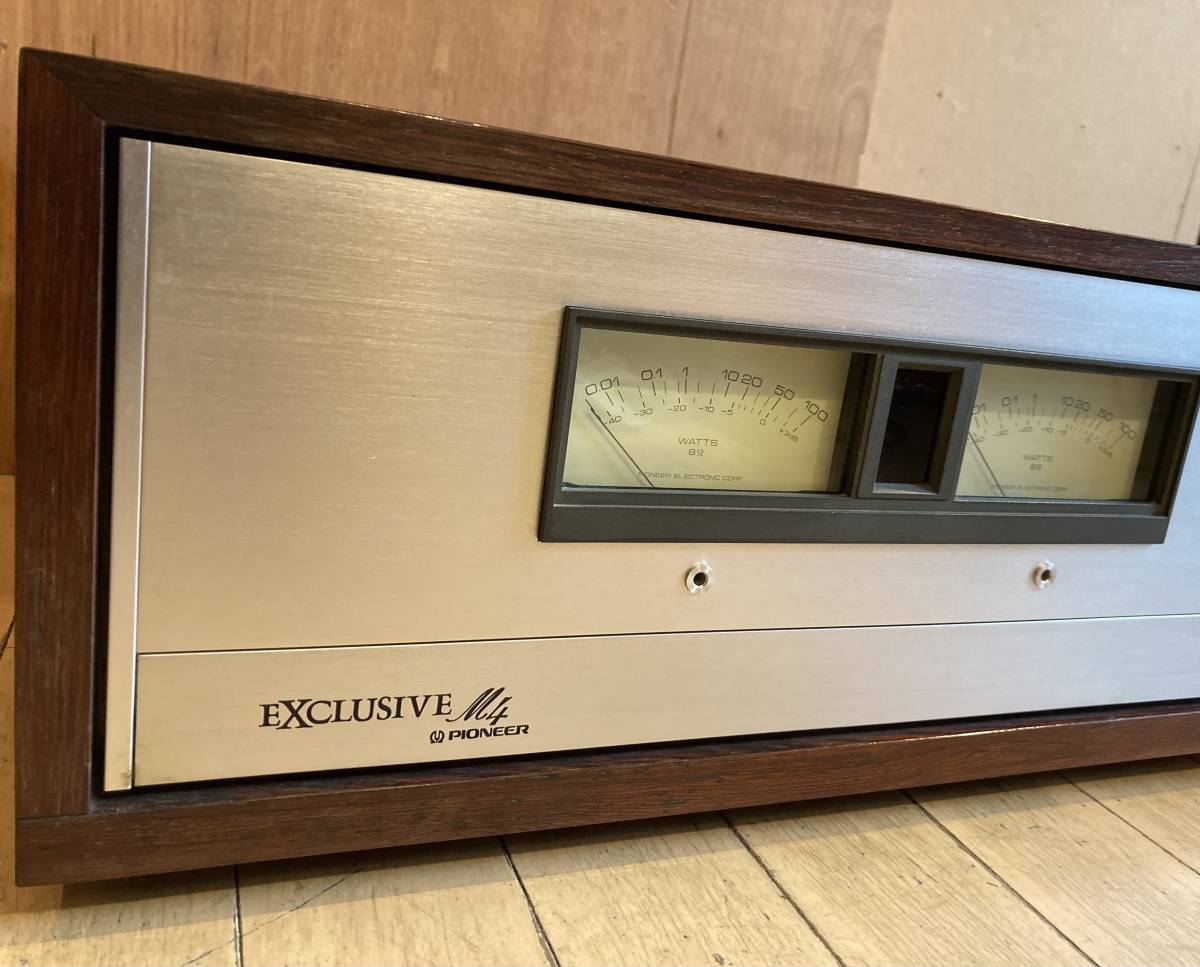 M4a パワーアンプ パイオニア EXCLUSIVE Exclusive Pioneer 完動