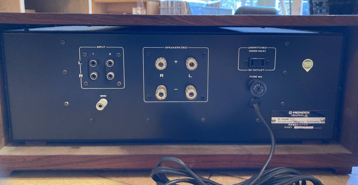 M4a パワーアンプ パイオニア EXCLUSIVE Exclusive Pioneer 完動