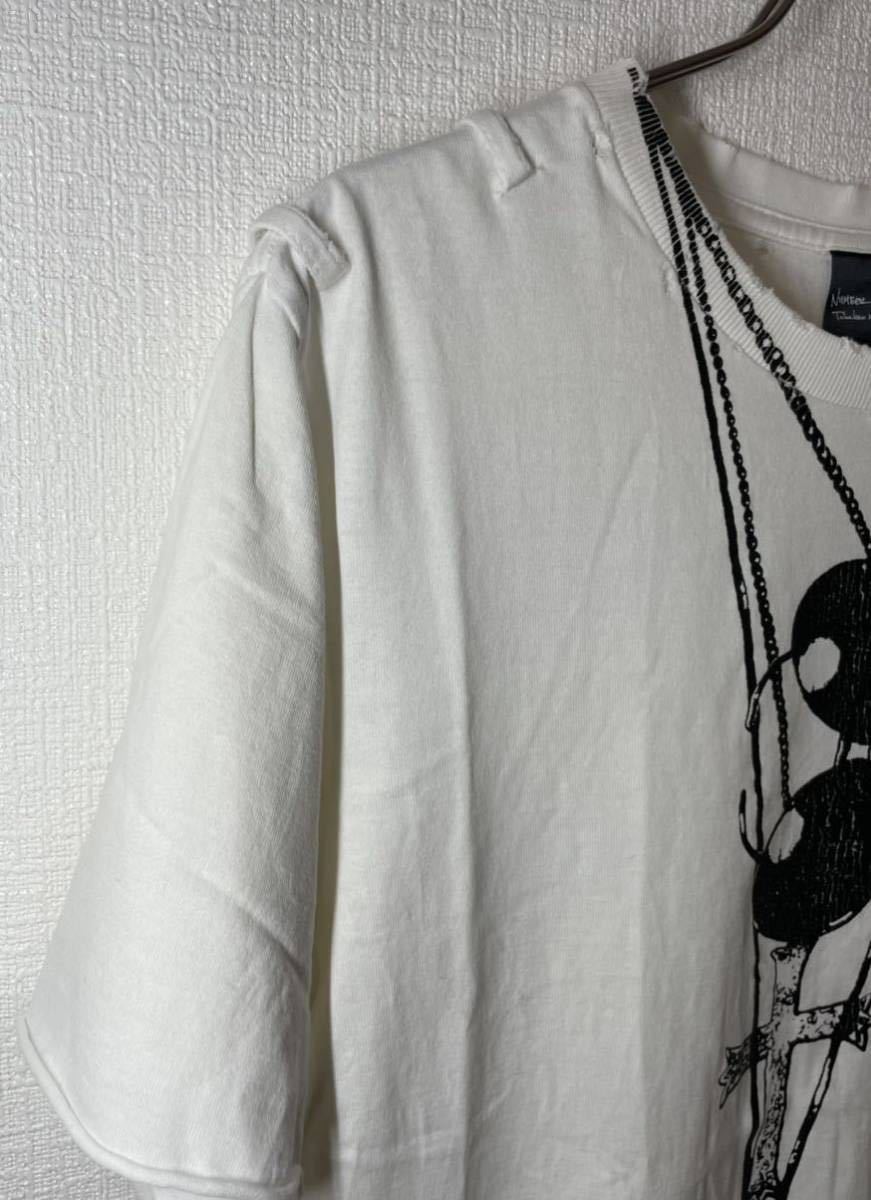ナンバーナイン numbernine 06ss ガンズ期 ネックレスプリント Tシャツ