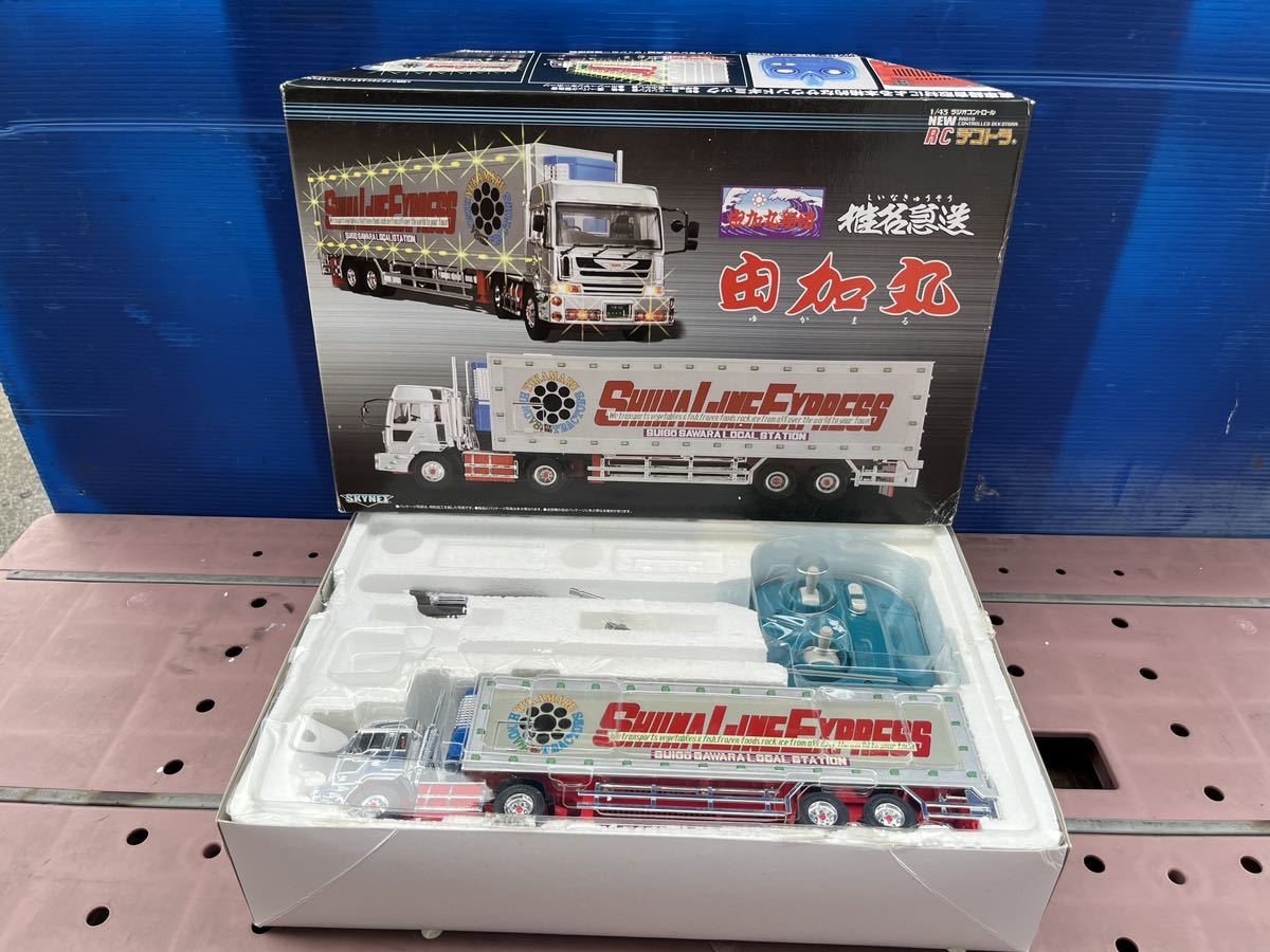 1/43 NEWRC デコトラ 06 椎名急送 由加丸 内箱は未開封品 【公式通販】