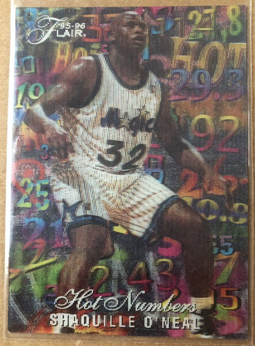 【最新作，正規品】 Flair nba hot numbers 1995 1996シャキール オニール シャック 95 96 Shaquille O'Neal oneal shaq(Fleer、Sky Box)｜売買されたオークション情報、yahooの商品情報をアーカイブ公開 - オークファン Fleer、Sky Box