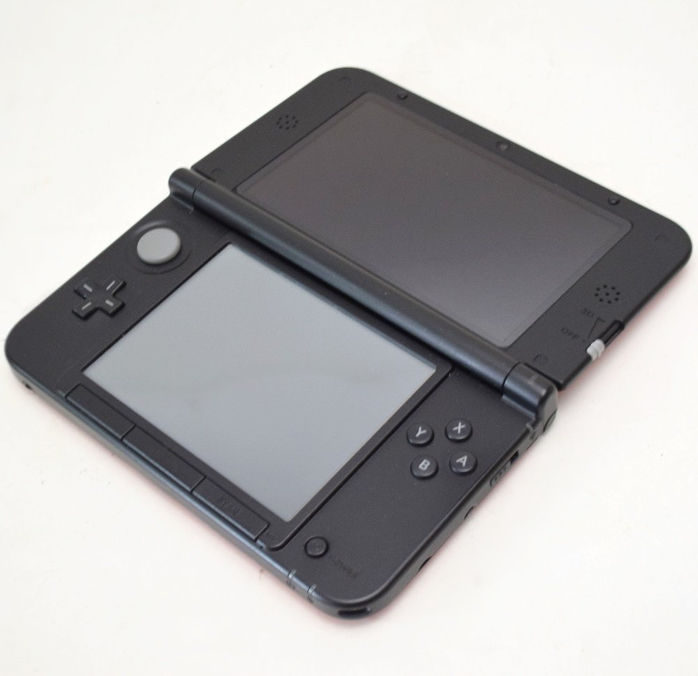 良品 任天堂 ニンテンドー 3DS LL レッド×ブラック SPR-001 上画面4.88  