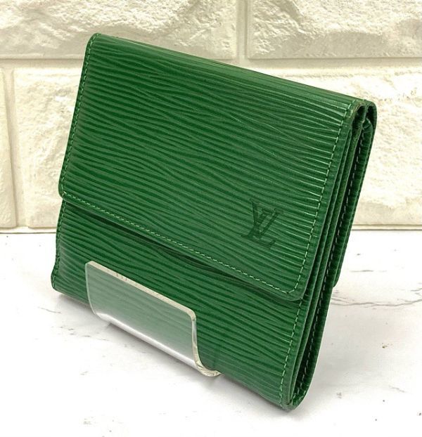 LOUIS VUITTON ルイヴィトン エピ ポルトモネ ビエ カルトクレディ 