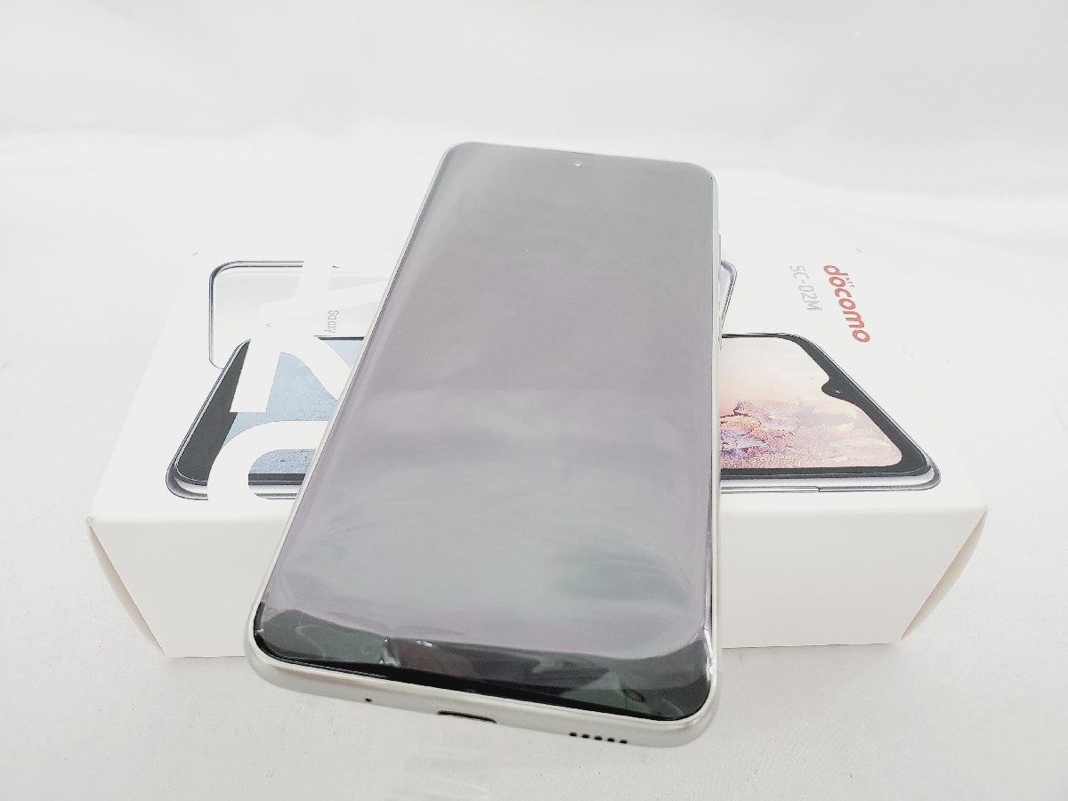 1円～【未使用品】docomo ドコモ SAMSUNG Galaxy A20 SC-02M ホワイト