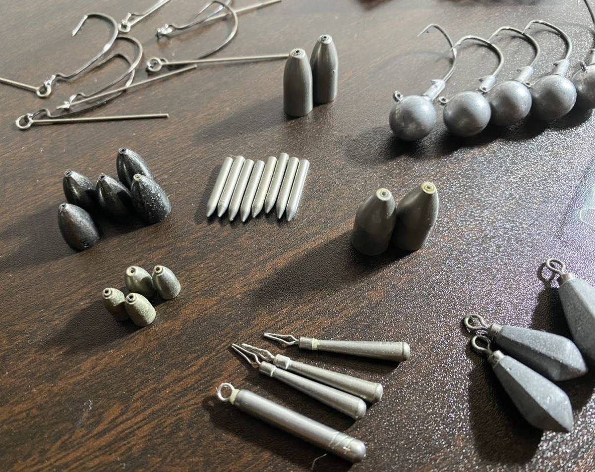 【売り切り】シンカー　フック　セット　未使用多め_3