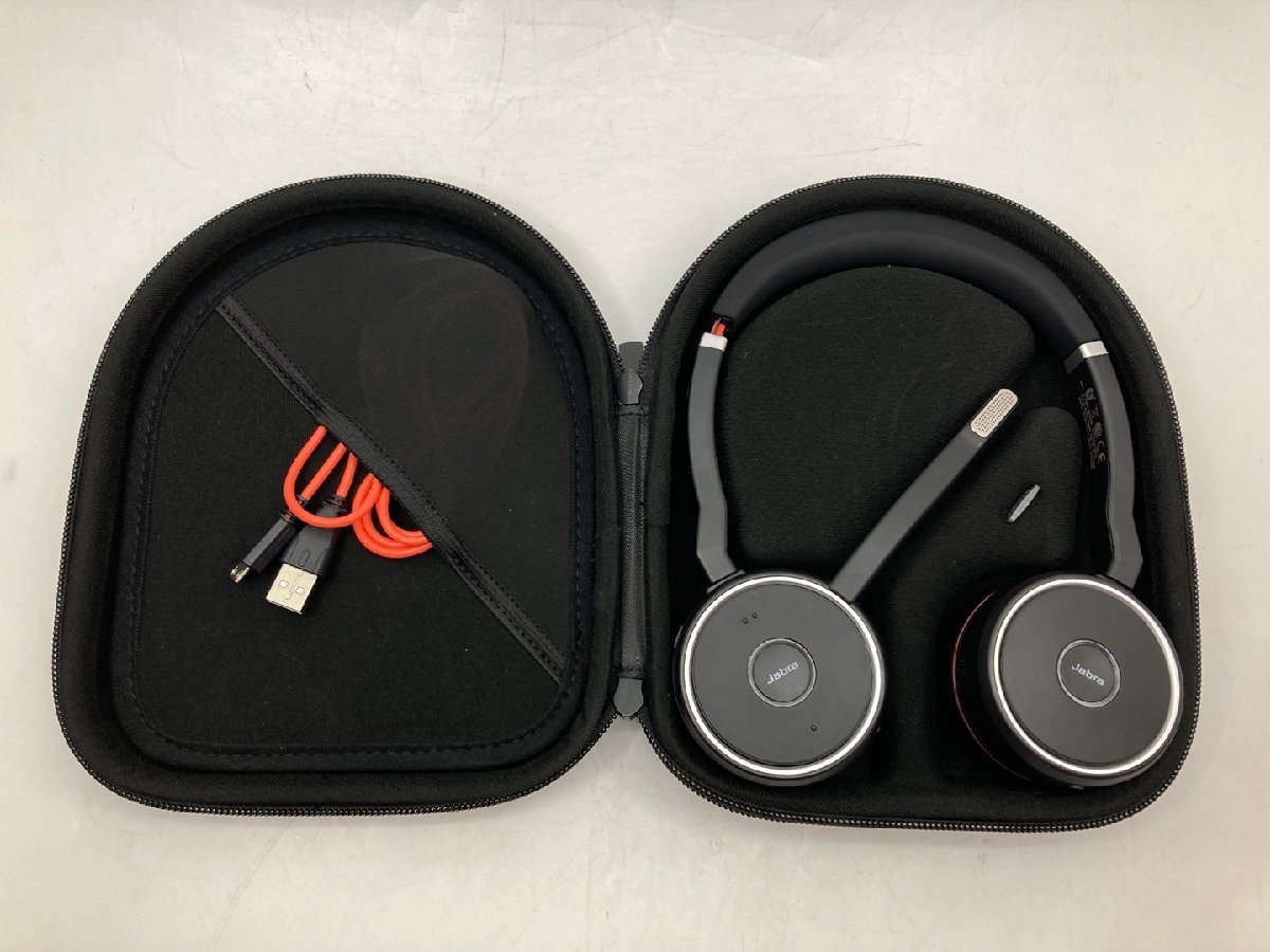 Jabra Evolve 75 HSC040W ワイヤレスヘッドセット アクティブノイズ
