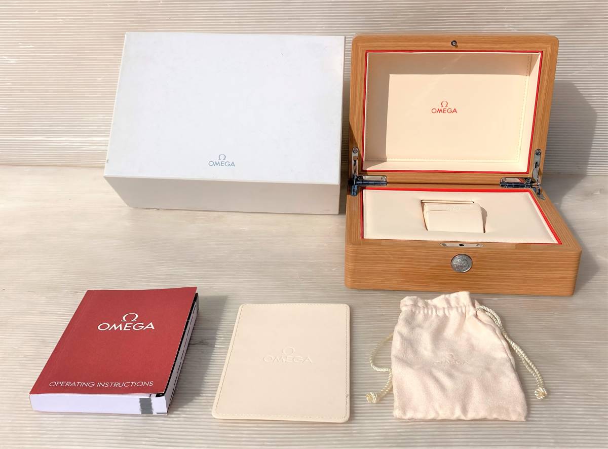 ★☆テ 純正 OMEGA オメガ 時計ケース 箱 ボックス 外箱 カードケース 冊子 ウォッチケース カードケース 冊子☆★