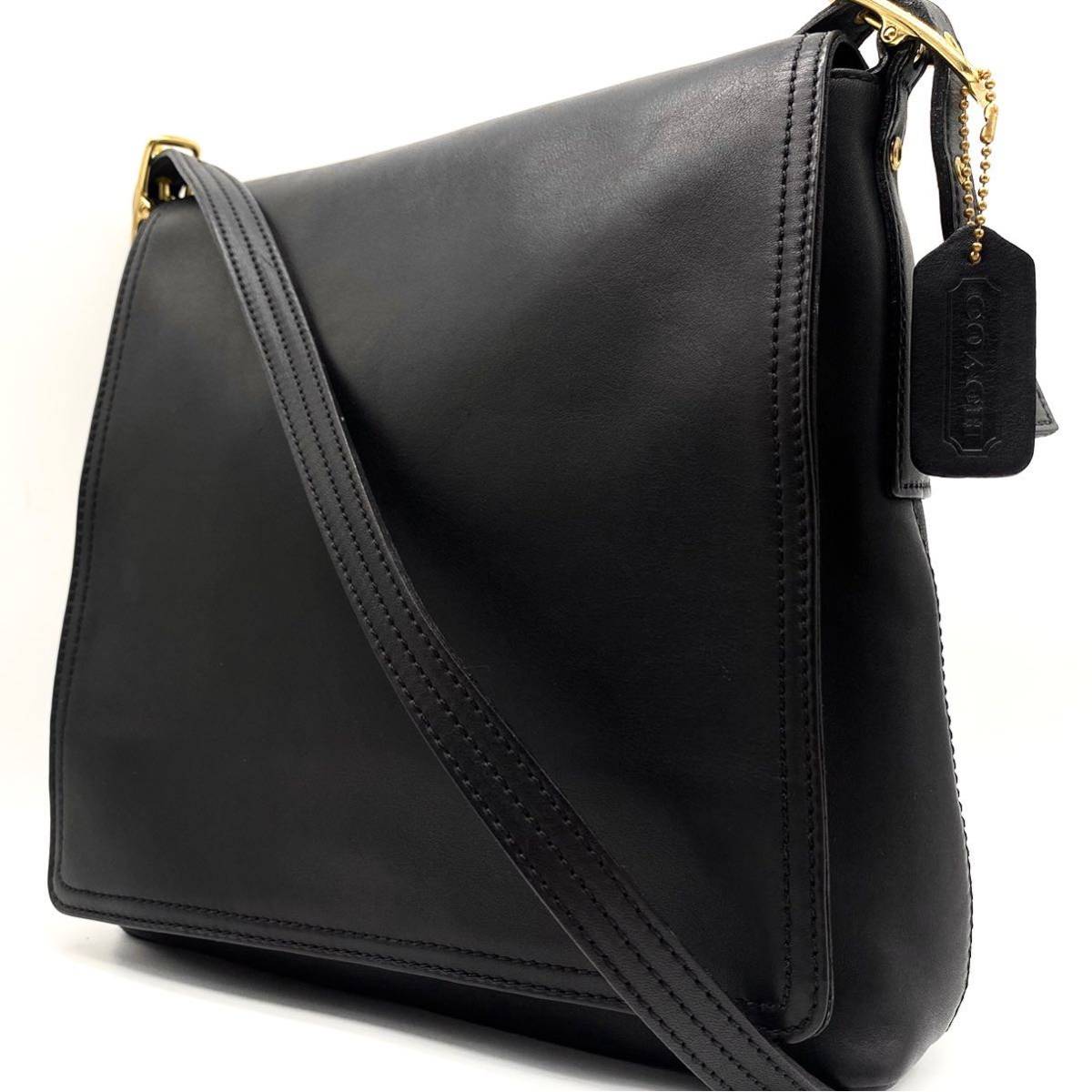1円 極美品 オールドコーチ COACH ショルダーバッグ メッセンジャー 