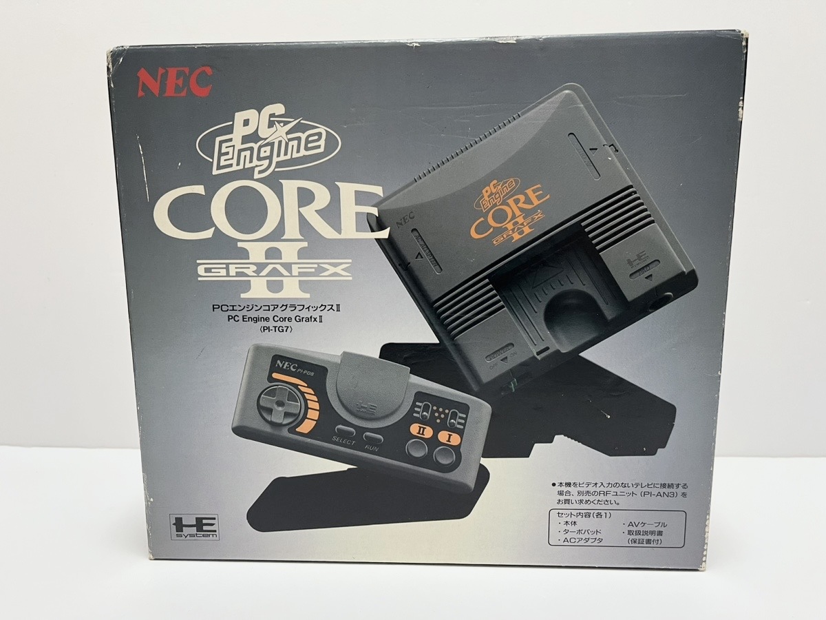 【NEC】PCエンジン□本体□コアグラフィックス2□