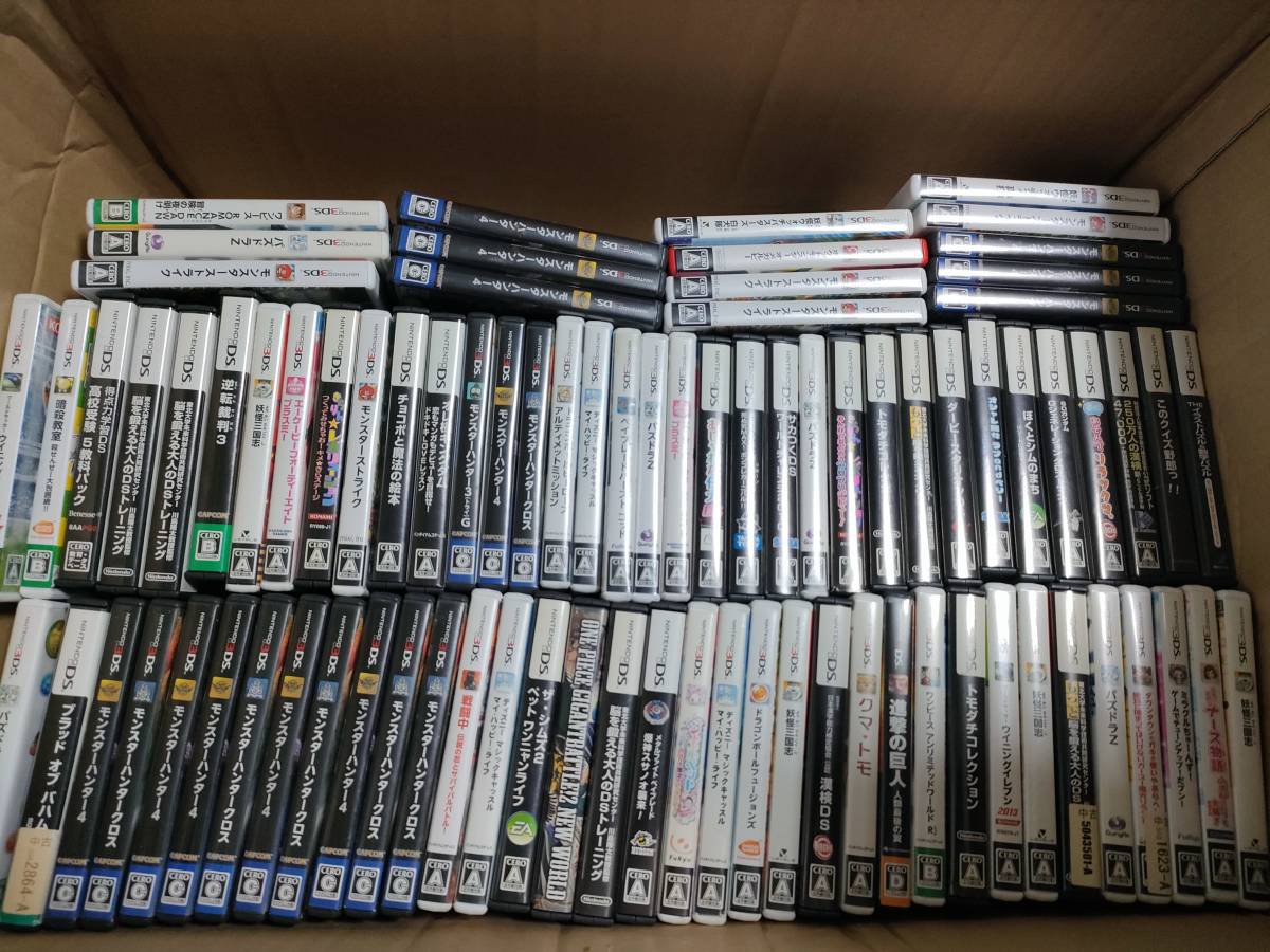 90本以上 ソフトあり 3DSソフト DSソフト まとめ売り 動作未確認 妖怪