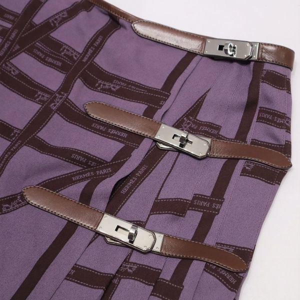 良品 HERMES エルメス ボルデュック ボルディック リボン ケリー 金具