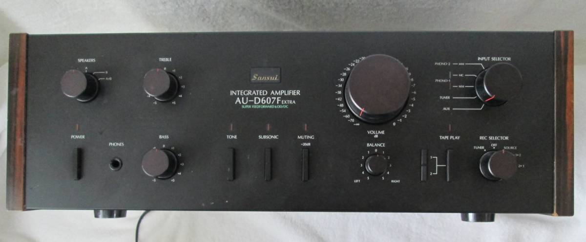 Sansui AU-D607F EXTRA 補修有り AU-D607F SANSUI EXTRA