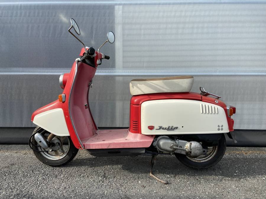 HONDA AF52 julio ジュリオ 販売証明書有 カギあり 部品どり
