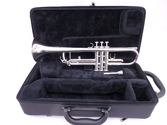 YAMAHA/ヤマハ B♭トランペット YTR-3335S 銀メッキ仕上げ マウス
