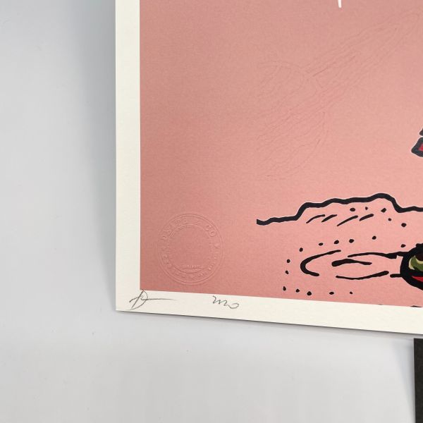 DEATH NYC 世界限定100枚 アートポスター SNOOPY スヌーピー ウッド  