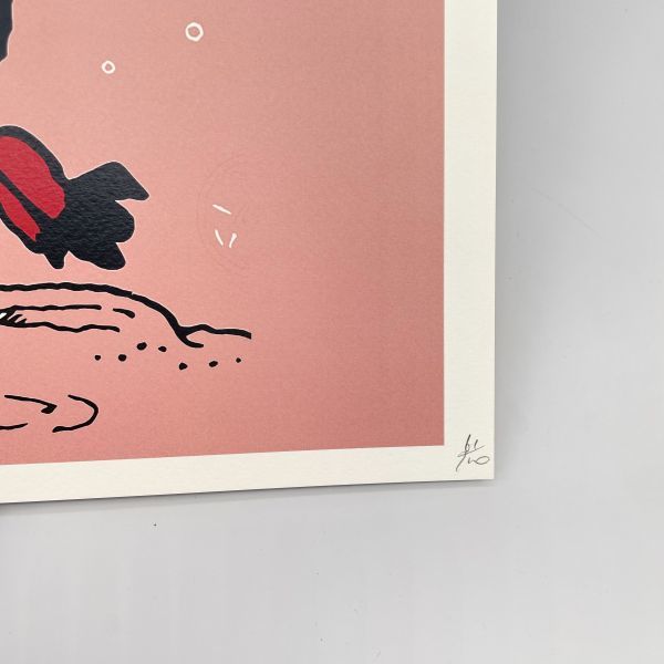 DEATH NYC 世界限定100枚 アートポスター SNOOPY スヌーピー ウッド