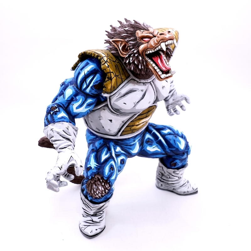 ドラゴンボール 大猿ベジータ フィギュア フルリペイント 2D 二次元