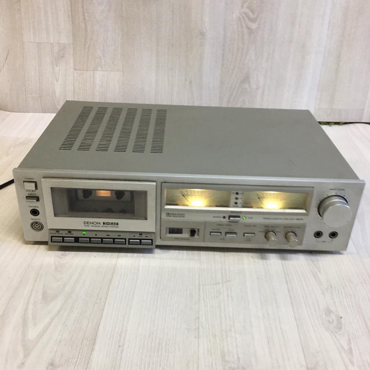 DENON デノン DR-F2 カセットデッキ/テープデッキ 動作品 DR-F2