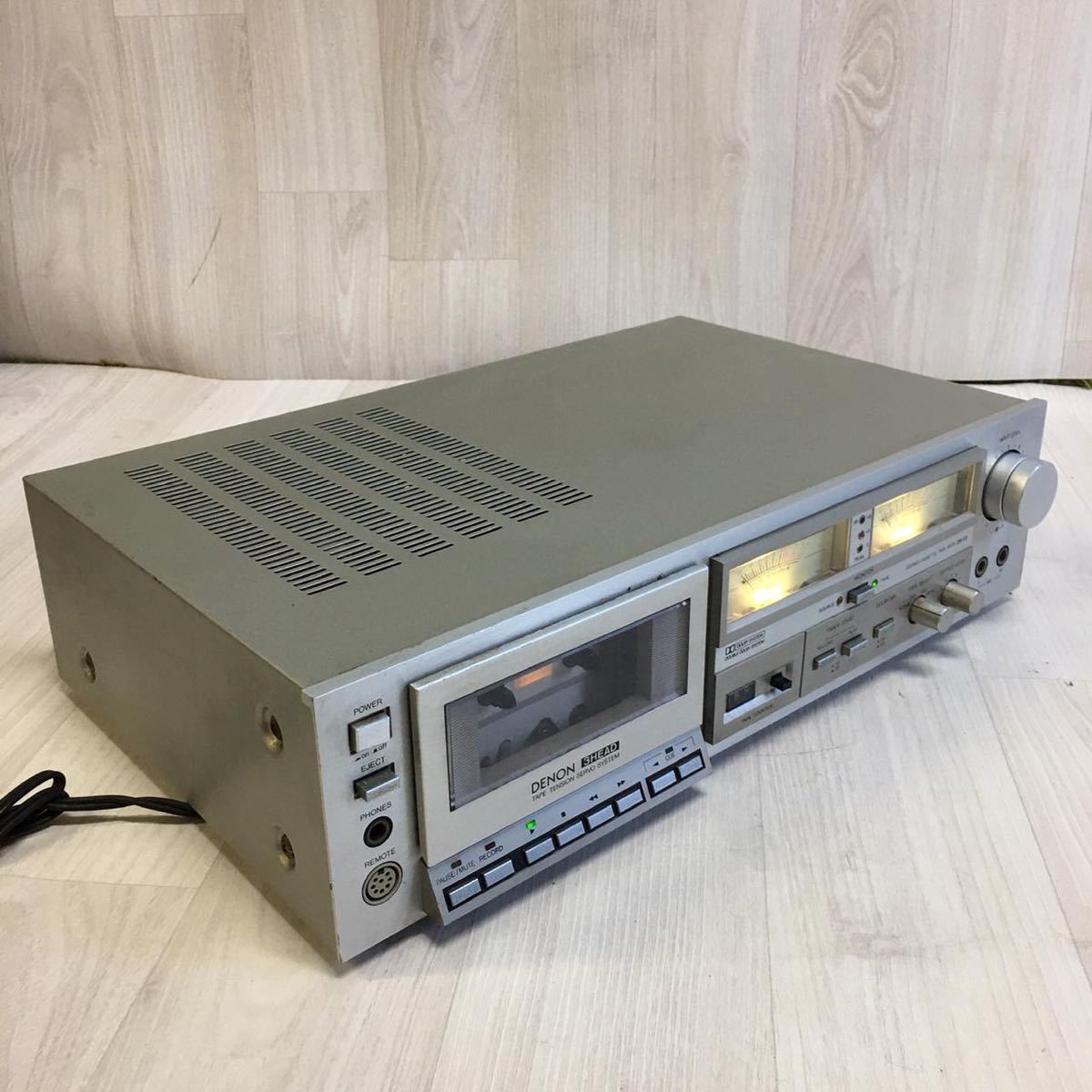 DENON デノン DR-F2 カセットデッキ/テープデッキ 動作品 DR-F2