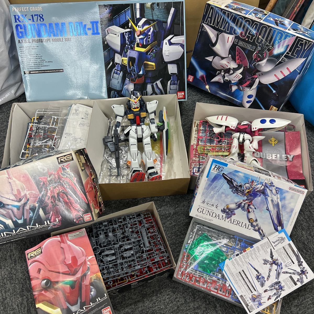 未組立あり】完成品 ジャンク プラモデル まとめ売り 機動戦士ガンダム 
