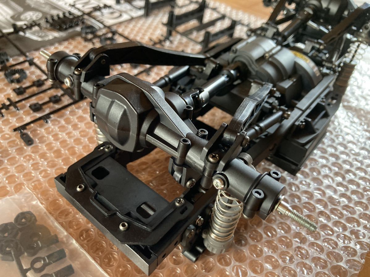 と*ん様 タミヤ CC-02 シャーシのみ CC02 シャーシのみ。部品取りに！ と