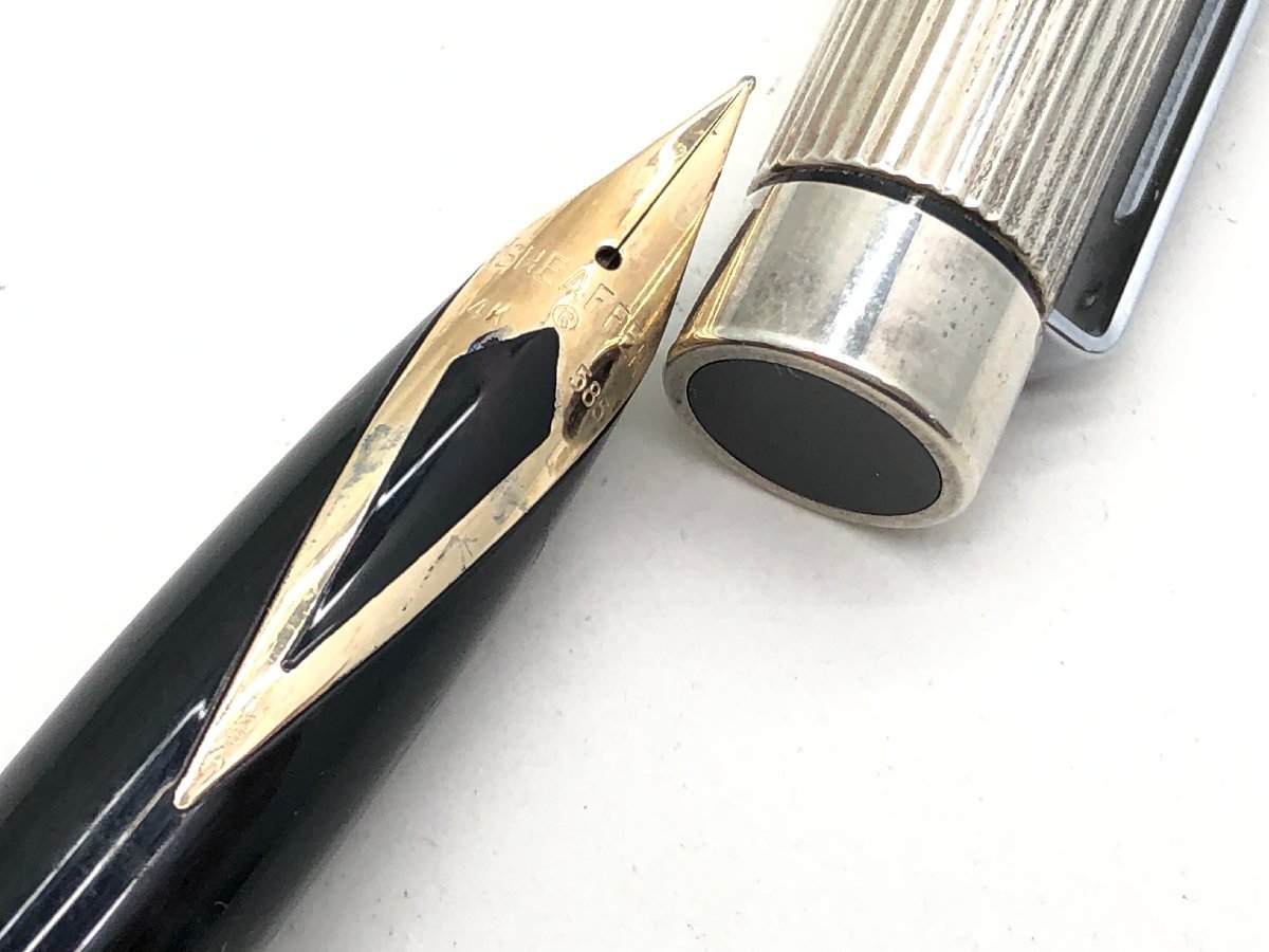 万年筆 シェーファー SHEAFFER スターリングシルバー 14K 0 ペン先