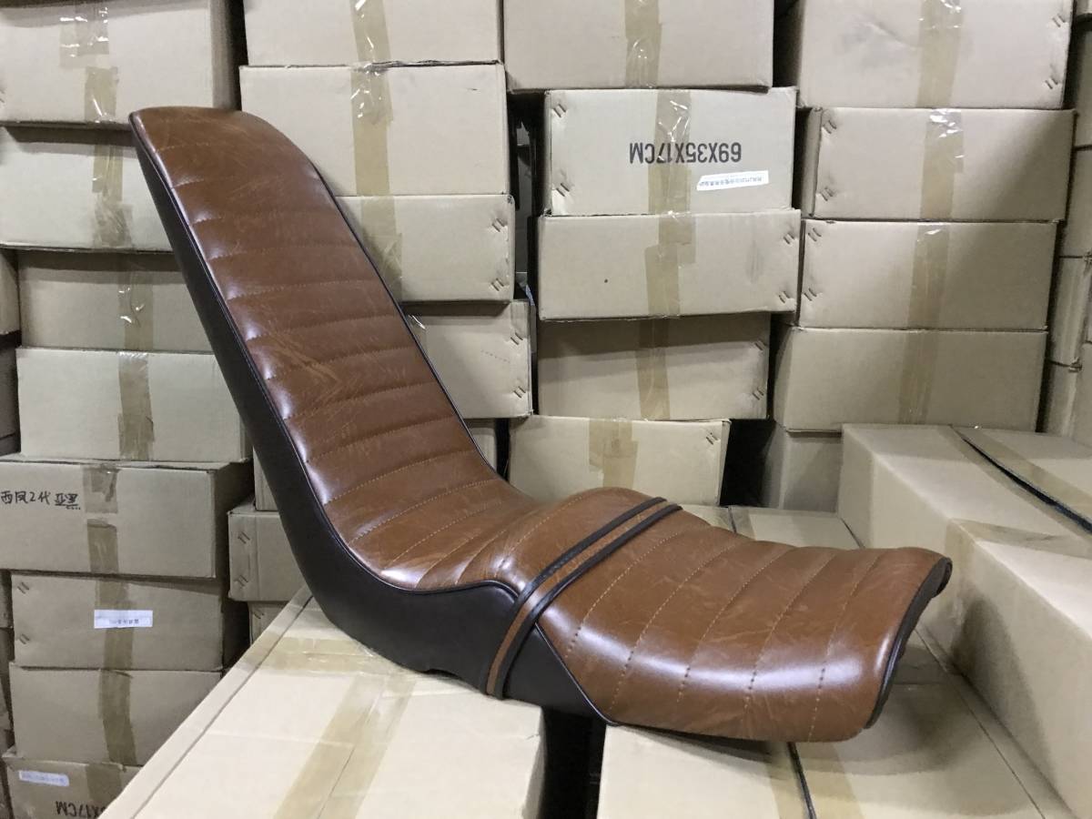 ZRX400Ⅱ 茶ツートン 60cm 三段シート/ブラウン 補強入3段